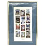 Signed Janet Francoeur, Doors of New Bern, NC Art