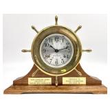 Seth Thomas Helmsman Ship's Bell Clock