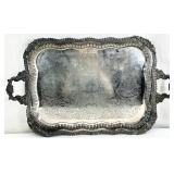 Crown Silver Co. 24 ' Footed Waiter Tray