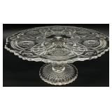 Imperial Glass Fashion Clear 13 ' Round Cake Stand