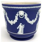 Wedgwood Blue Jasperware #317 7 ' Jardiniere