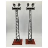 Lionel 92 Floodlight Tower - Set of 2 - No Box