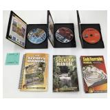 Lot of 6 pcs - 3 DVDs & 3 Books