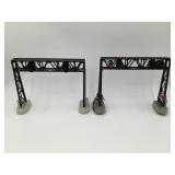 Lionel 6-12724 Lot of 2 Operating Signal Bridges