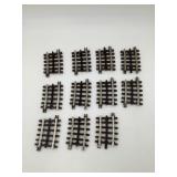 11 pcs Atlas 6046 0-45 1/4 Curve Track - (B)
