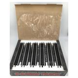 Atlas O Gauge 48pc Set 10" Straight Steel Rails