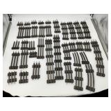 37pcs O Gauge Vintage Lionel Track