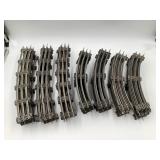 37pcs Curve O Gauge Vintage Lionel Track