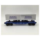 Lionel Nickel Plate Road Flat Car w/ Trailers
