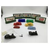 Set of billboards, cars and misc