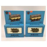 2 HO Scale "the Prussia" Coaches - Bachmann