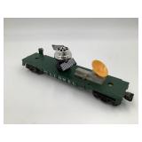 Lionel 3519 Satellite Launching Flat Car