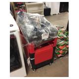 1 LOT RUBBERMAID CART W/ TOOLS