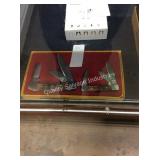 1 LOT WILD TURKEY HANDMADE POCKETKNIFE SET