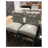 1 LOT 4 BAR STOOLS