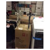 1 LOT 2 GLASS TABLES