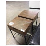 1 LOT 2 SIDE TABLES