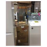 1 LOT 2 GLASS TABLES