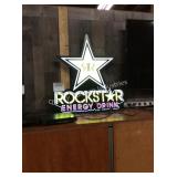 1 LOT ROCK STAR ENERGY DRINK LIGHTED SIGN (LOBBY)