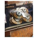 1 LOT GOLD GRINDING WHEELS (DISPLAY)