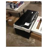 1 LOT STORAGE BENCH W/ OTTOMAN