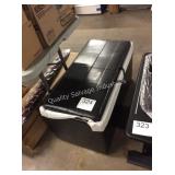 1 LOT STORAGE BENCH W/ OTTOMAN