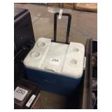 1 LOT COLEMAN ROLLING COOLER