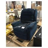 1 LOT FABRIC ELECTRIC RECLINER