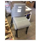 1 LOT STACKING CHAIRS