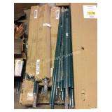 1 LOT GREEN POST