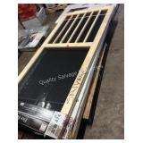 1 SKID SCREEN DOORS