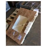 1 LOT VANITY TOP