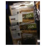 1 LOT MURRAY 20AMP CIRCUIT BREAKERS (DISPLAY)