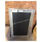 1 LOT CHALK BOARD SIGN