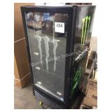 1 LOT MONSTER REFRIGERATED DISPLAY CASE