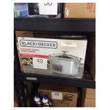 1 LOT B & D SLOW COOKER