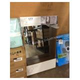 1 LOT WALL MIRROR W/ SHELF