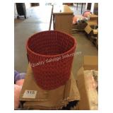 1 LOT WOVEN BASKETS