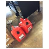 1 LOT 2 GAS CANS