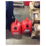 1 LOT (2) 5 GAL GAS CANS