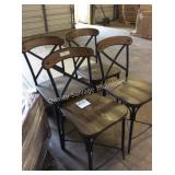 1 LOT 4 CHAIRS