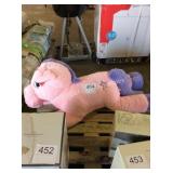 1 LOT PLUSH UNICORN