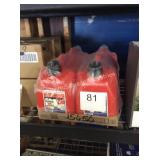 1 LOT 4 GAS CANS