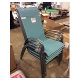 1 LOT STACKING CHAIRS