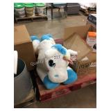 1 LOT PLUSH UNICORNS