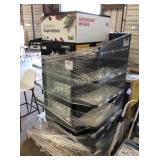 1 LOT DISPLAY COOLER W/ SHELVING