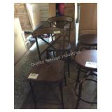 1 LOT 2 DINING CHAIRS