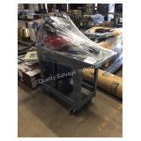 1 LOT RUBBERMAID CART W/ TOOLS