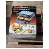 chefï¿½s choice classic waffle pro 854