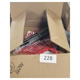3- surprizo metal leaf rakes